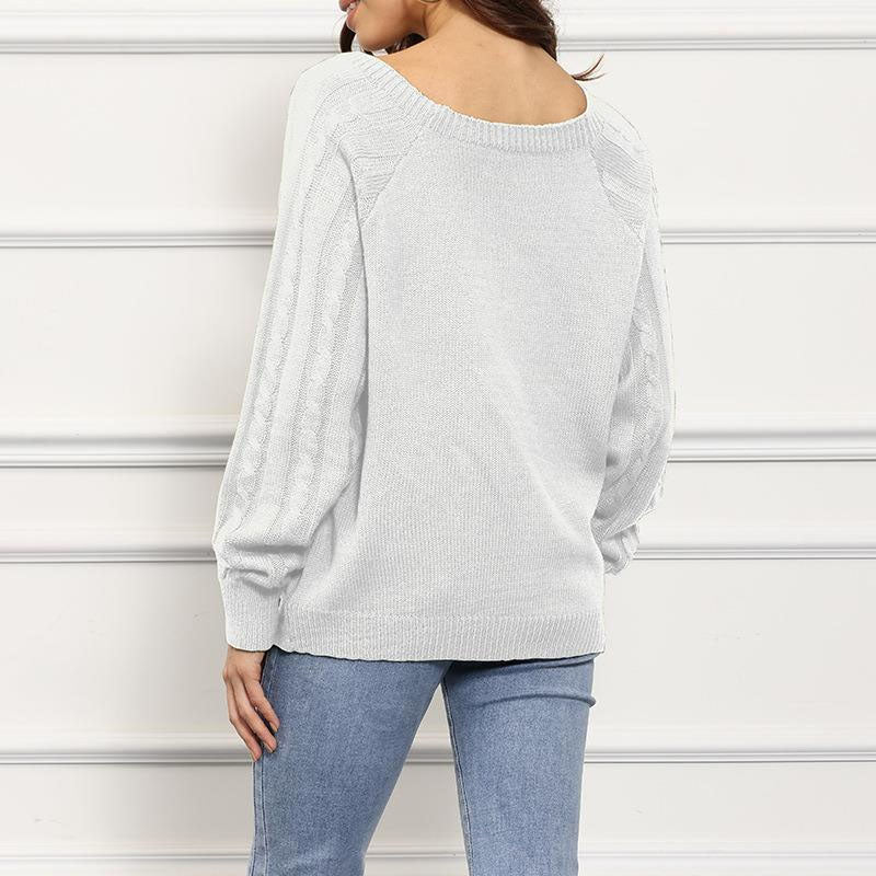 R&B | Zopfmuster Pullover mit Strukturmuster