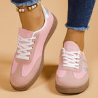 Damen Sportliche Sneakers mit atmungsaktiver Oberflächenstruktur und rutschfester Sohle R&B