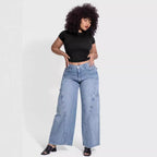 Damen Figurbetontes T-Shirt R&B