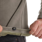 Herren Mikrofleece Pullover mit halbem Reißverschluss