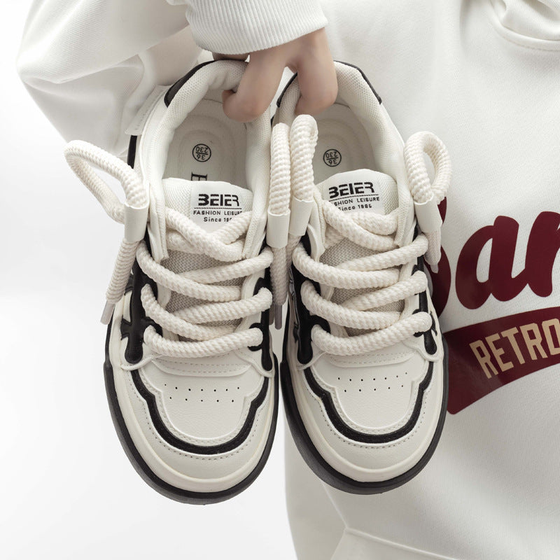 Damen Sneakers mit robustem, atmungsaktivem Obermaterial und rutschfester Sohle