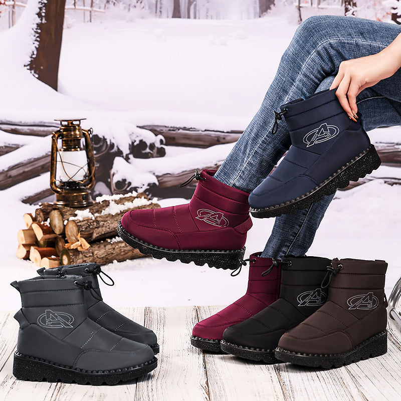 Damen Winterboots mit rutschfester Sohle und wärmendem Innenfutter R&B