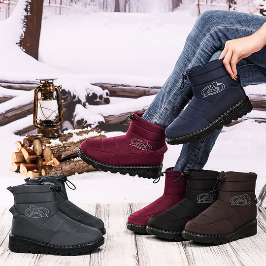 Damen Winterboots mit rutschfester Sohle und wärmendem Innenfutter R&B