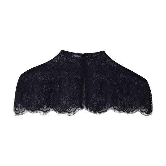 Damen Spitzen-Hängerchenkleid mit elegantem Rückenausschnitt und charmantem Saum R&B