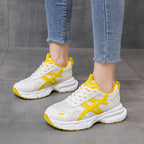 Damen Laufsohlen Sneakers mit atmungsaktivem Obermaterial R&B
