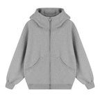 Damen Kapuzenjacke mit praktischer Reißverschlussöffnung und gemütlicher Passform