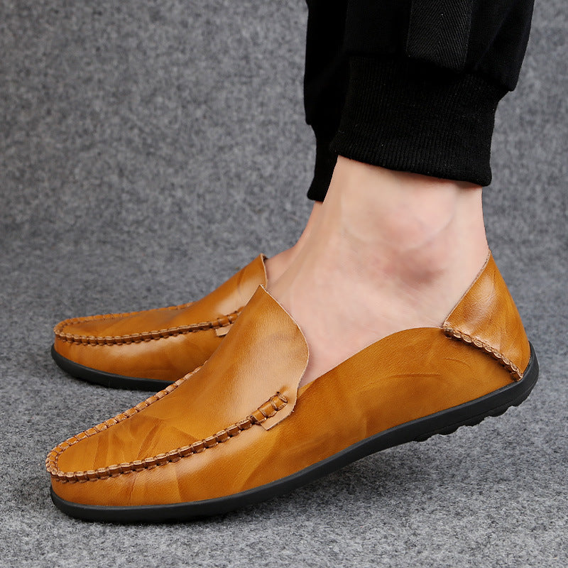 Damen Modische Mokassins aus hochwertigem Leder mit ergonomischer Passform