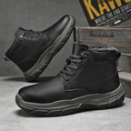 Damen Winterliche Stiefel mit warmem Innenfutter und rutschfester Sohle R&B