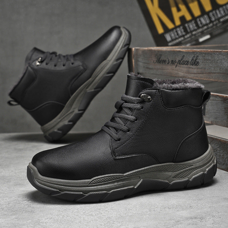 Damen Winterliche Stiefel mit warmem Innenfutter und rutschfester Sohle R&B