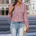 Damen elegantes und vielseitiges Blusenshirt