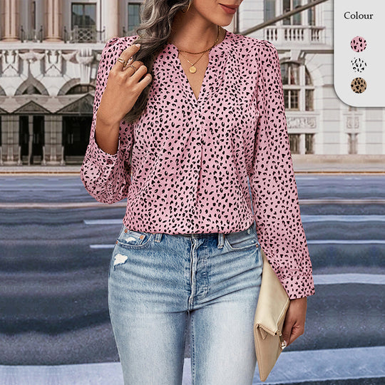 Damen elegantes und vielseitiges Blusenshirt R&B