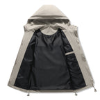 Damen technische Outdoor-Jacke mit verstellbarem Kapuzendesign und praktischen Taschen R&B