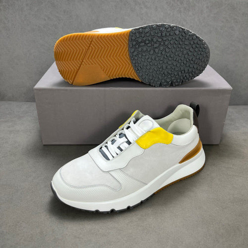 Damen Sportliche Sneakers mit atmungsaktiver Netzstruktur und dämpfender Laufsohle R&B