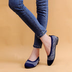 Damen Bequeme Ballerinas mit flexiblem und atmungsaktivem Obermaterial R&B