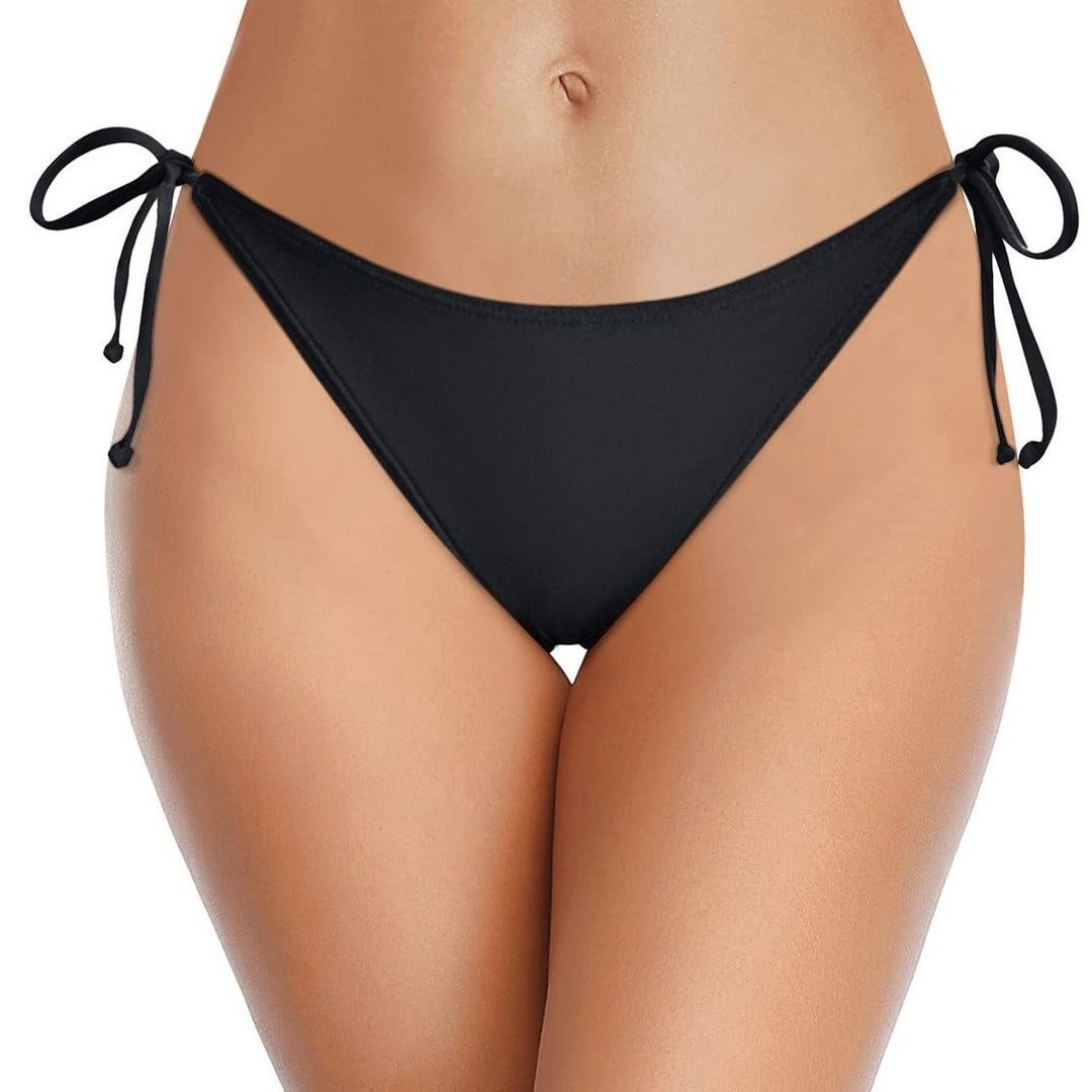 Damen Hochgeschnittenes Bikini-Höschen mit seitlichen Bindebändern R&B