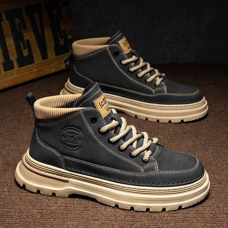 Damen Trendige High-Top Sneakers mit ergonomischer Dämpfung und strapazierfähigem Obermaterial R&B