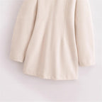 Damen Teddyfell Kleid R&B