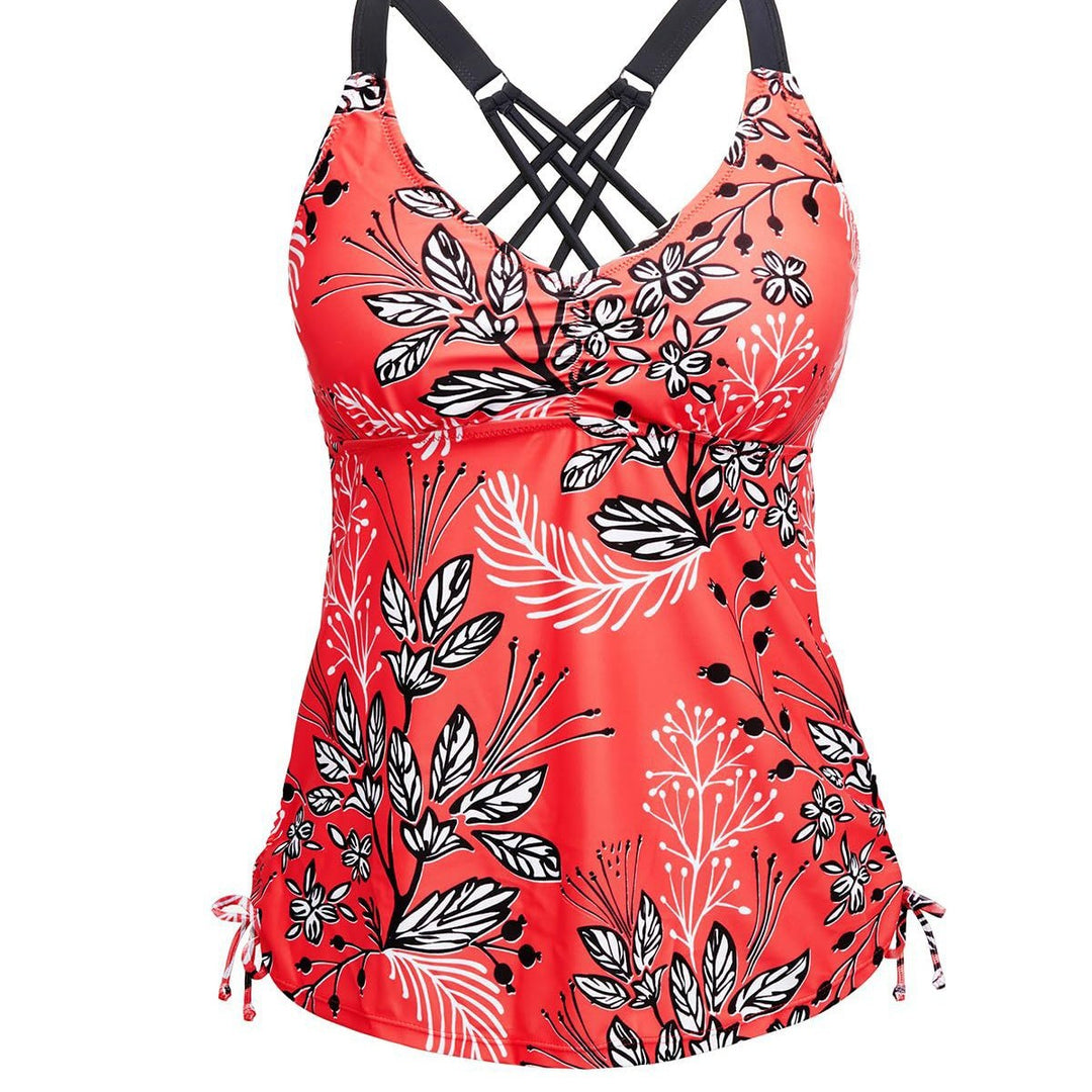 Damen Sportliches Tankini-Oberteil R&B