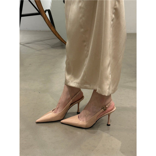 Damen Slingback Stiletto-Pumps mit elegantem Riemchen R&B