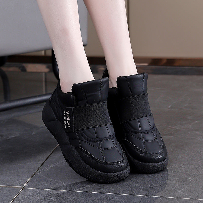 Damen Sportliche Sneaker mit elastischem Verschluss und modernem Profil R&B