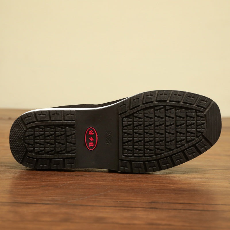 Damen Bequeme Slip-On Freizeitschuhe aus elastischem Material R&B