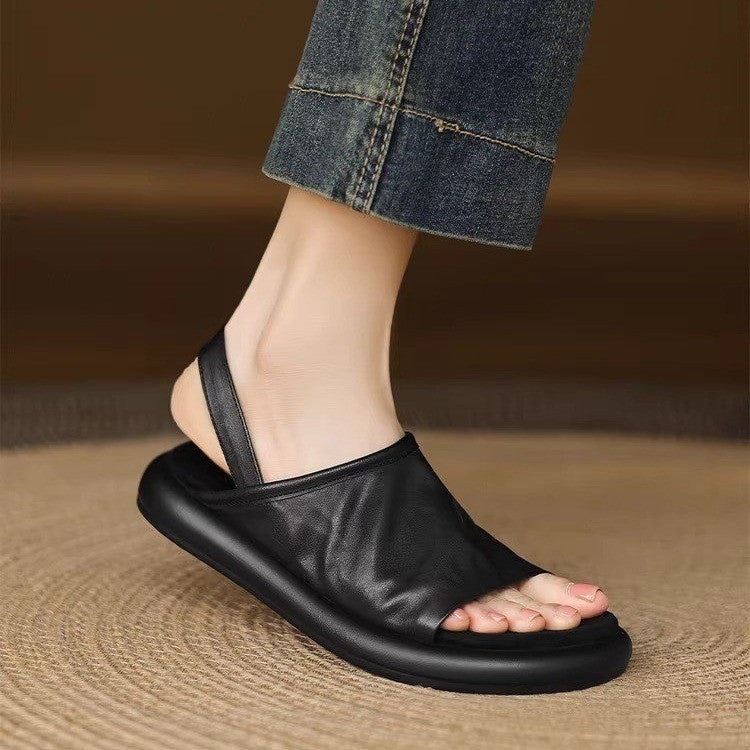 Damen offene Clogs mit elegantem Design und komfortablem Fußbett
