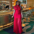 Damen Elegantes Abendkleid mit geraffter Taille