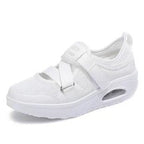 Damen Bequeme und luftige Sneakers mit verstellbarem Klettverschluss R&B