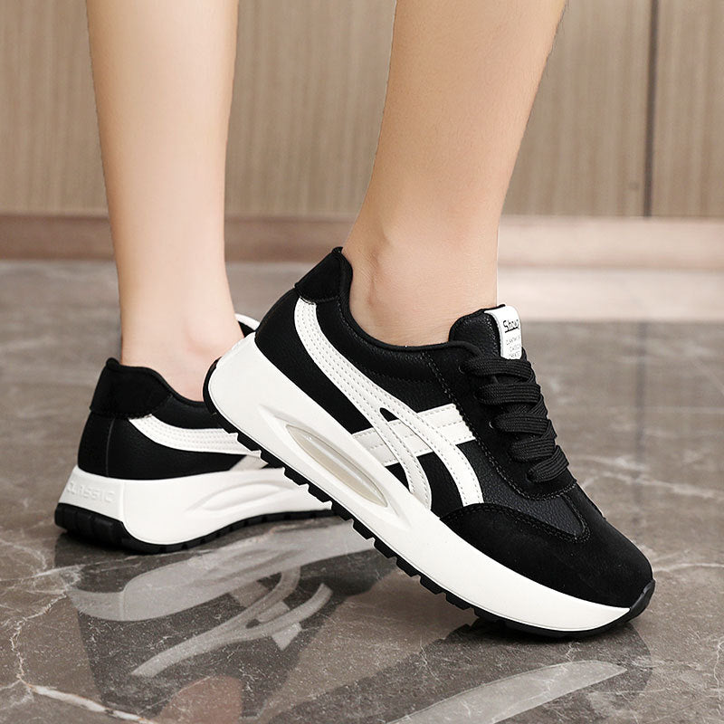 Damen Sportliche Sneakers mit dämpfendem Sohlenprofil und robustem Obermaterial R&B