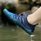 Damen flexible Freizeitschuhe mit elastischem Schnellschnürsystem