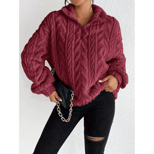 Damen Kuscheliger Kapuzenpullover R&B