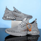 Damen Atmungsaktive Freizeit Sneakers mit elastischen Schnürsystem R&B