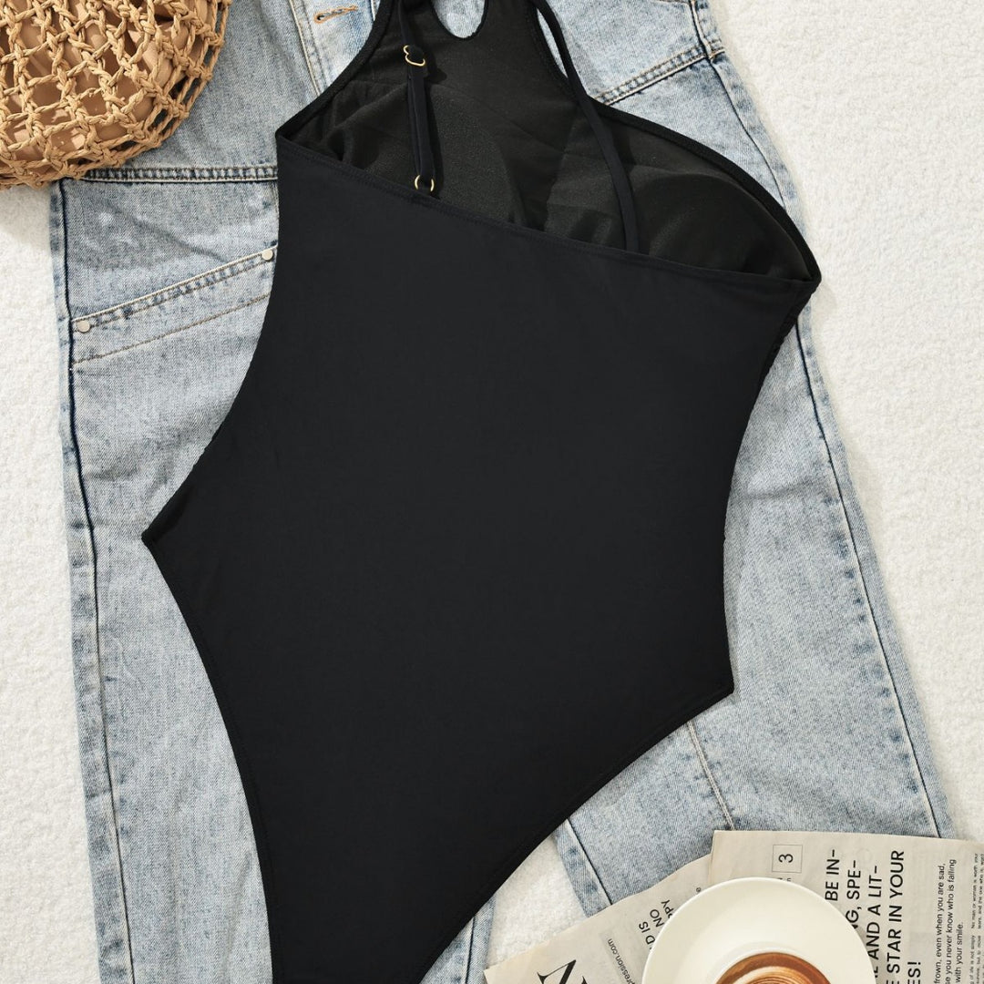 Damen Einseitiger Eleganter Badeanzug R&B