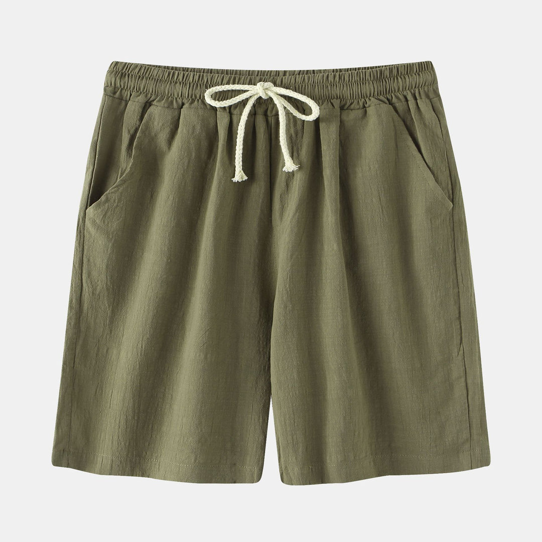 Herren Bermuda-Shorts mit elastischem Bund und seitlichen Taschen R&B