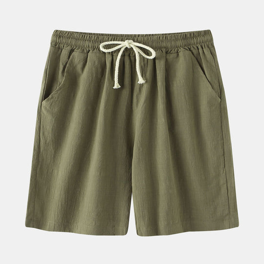 Herren Bermuda-Shorts mit elastischem Bund und seitlichen Taschen R&B