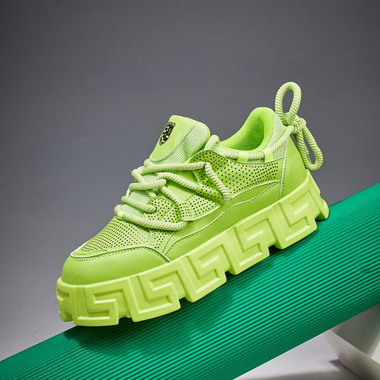 Damen Sportliche Chunky Sneakers mit atmungsaktivem Obermaterial und rutschfester Sohle R&B
