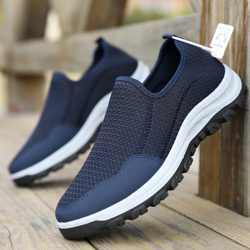 Damen Atmungsaktive Slip-On Laufschuhe mit flexibel ausgestattet Sohle R&B