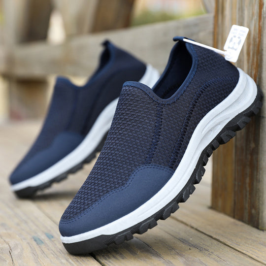 Damen Atmungsaktive Slip-On Laufschuhe mit flexibel ausgestattet Sohle R&B