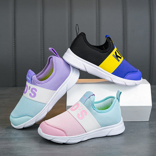 Damen Atmungsaktive Slip-On Sportschuhe mit elastischem Band R&B