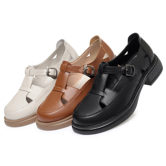 Damen Komfortable Schnürsandalen mit modischem Riemendesign R&B