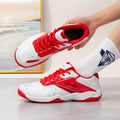 Unisex nan leichte atmungsaktive Indoor-Tennisschuhe mit stoßdämpfender Gummisohle R&B