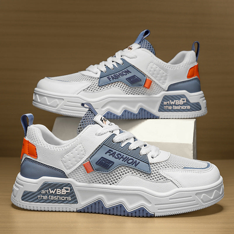 Damen Sportliche Sneakers mit atmungsaktivem Obermaterial und stoßdämpfender Sohle R&B