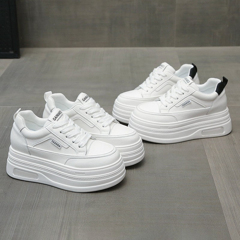 Damen Plateau Sneakers mit ergonomischer Sohle und modischem Design