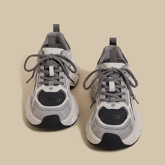 Damen Sportliche und atmungsaktive Sneakers mit dämpfender Sohle R&B
