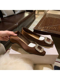 Damen elegante Ballerinas mit funkelndem Strassbesatz R&B