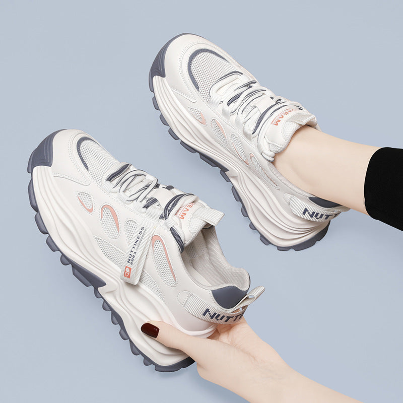Damen Chunky Sneaker mit dämpfender Sohle und atmungsaktivem Obermaterial R&B