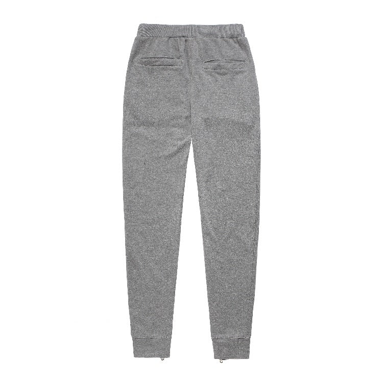 Herren Sportliche Jogginghose im modernen Design mit seitlichen Reißverschlüssen