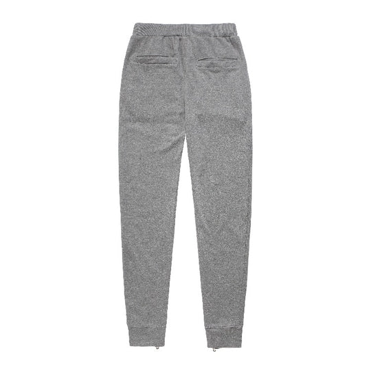 Herren Sportliche Jogginghose im modernen Design mit seitlichen Reißverschlüssen R&B