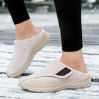 Damen Bequeme Slip-On Hausschuhe mit rutschfester Sohle R&B