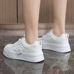 Damen modische Sneakers mit stoßdämpfendem Sohlenprofil und atmungsaktivem Obermaterial R&B